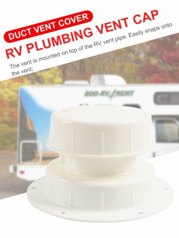 1-2 3/8 Inch Pipe Camper Air Vent Cap RV Roof Cover for Trailer Camper Motorhome  |  Others Motorcycle Others