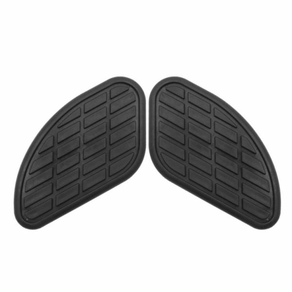 1 Pair Motorcycle Fuel Gas Tank Traction Pads Rubber Knee Grip Protectors  |  Replacement Parts Motorcycle Black