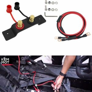 1 Set Car Battery Jumper Terminals Charging Tools Kit for Can Am Maverick X3 UTV  |  Others Motorcycle Others