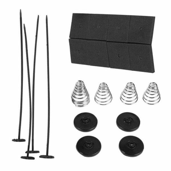 1 Set Car Electric Radiator Fan Mounting Kit Plastic Ties Straps Universal  |  Others Motorcycle Others