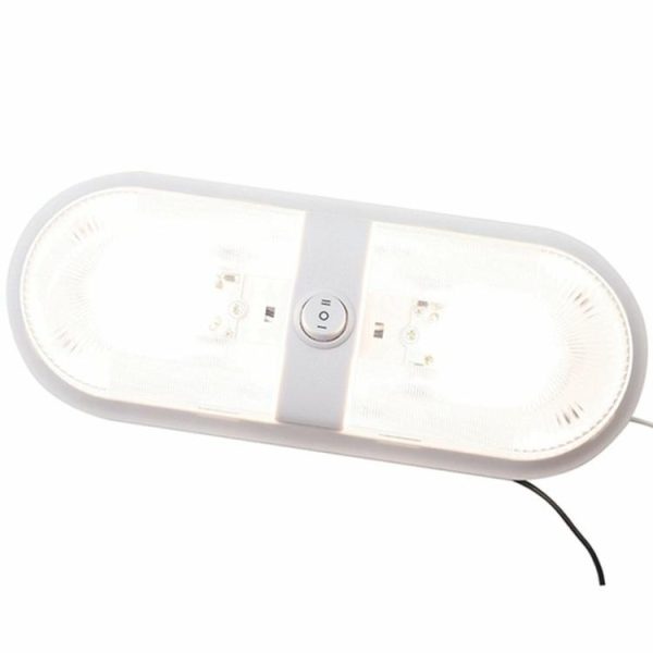 10-24V 48 LED RV Ceiling Light with Rocker Switch for Camper Yacht Boat  |  Others Motorcycle Others