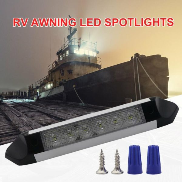 12-24V LED Awning Spot Light 2200LM Outdoor Camping Light Boat Yacht Porch Light  |  Others Motorcycle Others