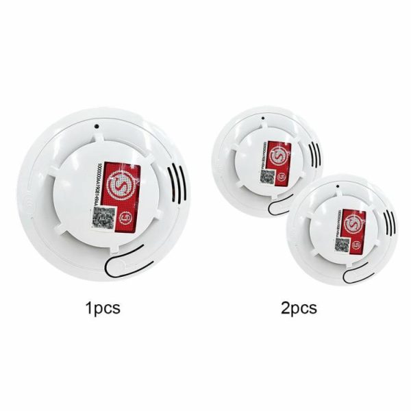 1/2Pcs Home Fire Alarm Smoke Detector with Batteries Gas Sensor Safety Equipment  |  Others Motorcycle Others