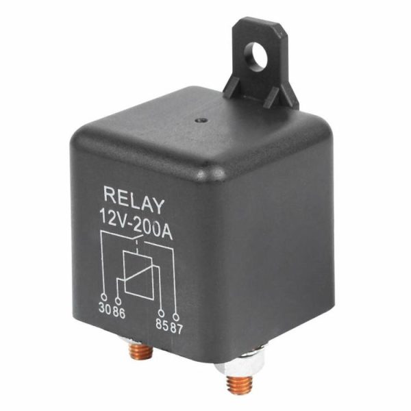 12V 200 Amp Heavy Duty Split Charge/Winch Relay for Car Van Boat 4 Pin  |  Others Motorcycle Others