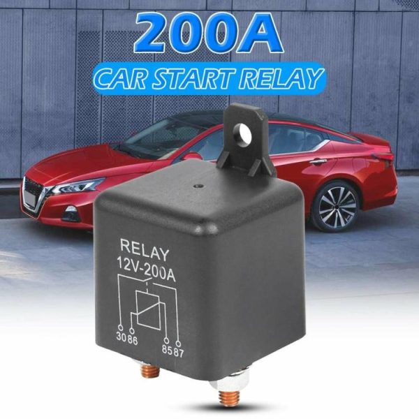 12V 200 Amp Heavy Duty Split Charge/Winch Relay for Car Van Boat 4 Pin  |  Others Motorcycle Others