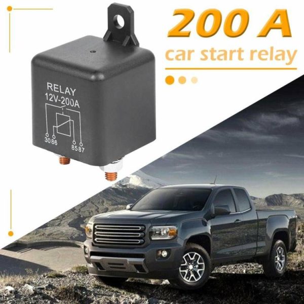 12V 200 Amp Heavy Duty Split Charge/Winch Relay for Car Van Boat 4 Pin  |  Others Motorcycle Others