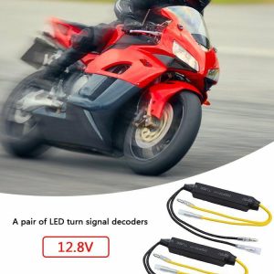 12V 21W Load Decoding Resistor 26 Ohm for Motorcycle Flashing Turn Signal Lights  |  Motorcycle Lights Motorcycle Motorcycle Lights