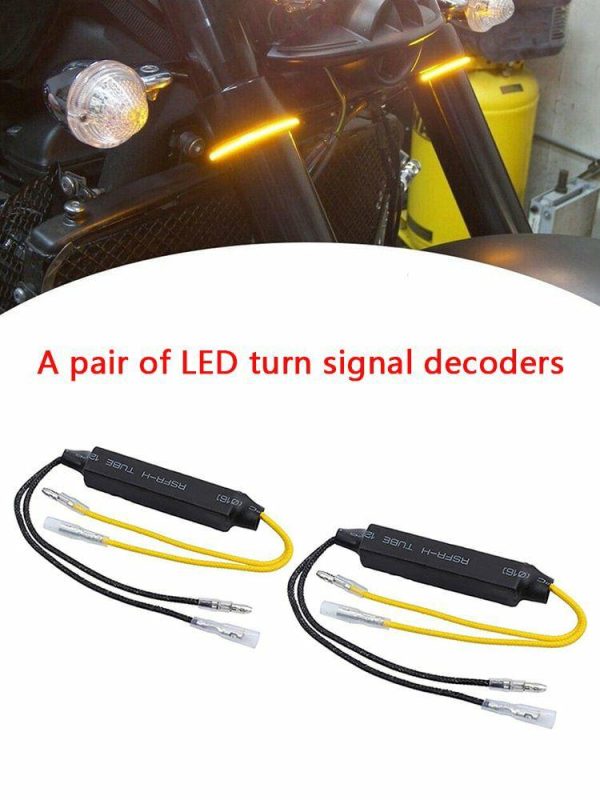 12V 21W Load Decoding Resistor 26 Ohm for Motorcycle Flashing Turn Signal Lights  |  Motorcycle Lights Motorcycle Motorcycle Lights