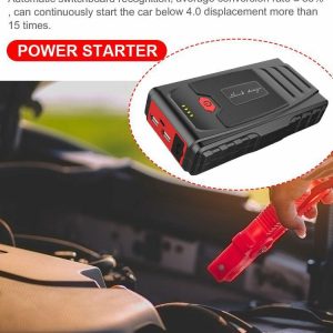 12V Battery Charger 9800mAh Car Booster Charger Peak 600 A Car Emergency Booster  |  Jump Starter & Inverters Car Electronics Jump Starter & Inverters