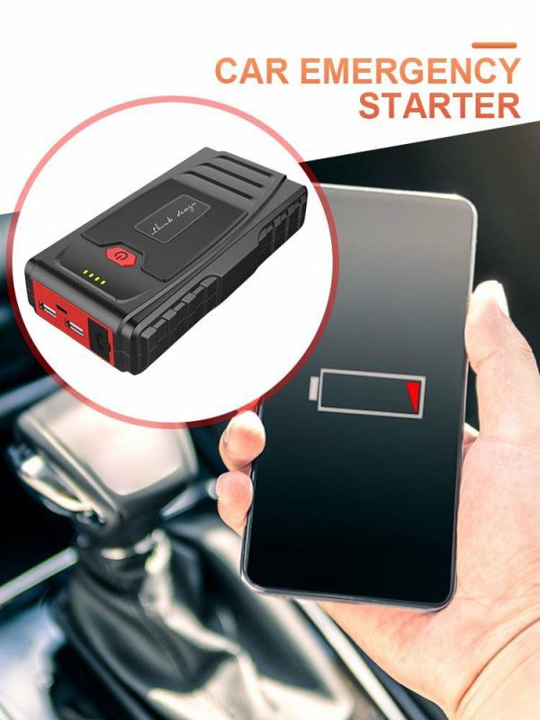 12V Battery Charger 9800mAh Car Booster Charger Peak 600 A Car Emergency Booster  |  Jump Starter & Inverters Car Electronics Jump Starter & Inverters