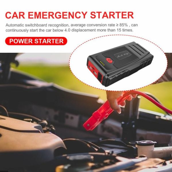 12V Battery Charger 9800mAh Car Booster Charger Peak 600 A Car Emergency Booster  |  Jump Starter & Inverters Car Electronics Jump Starter & Inverters