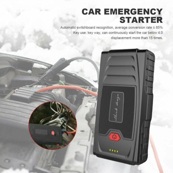 12V Battery Charger 9800mAh Car Booster Charger Peak 600 A Car Emergency Booster  |  Jump Starter & Inverters Car Electronics Jump Starter & Inverters