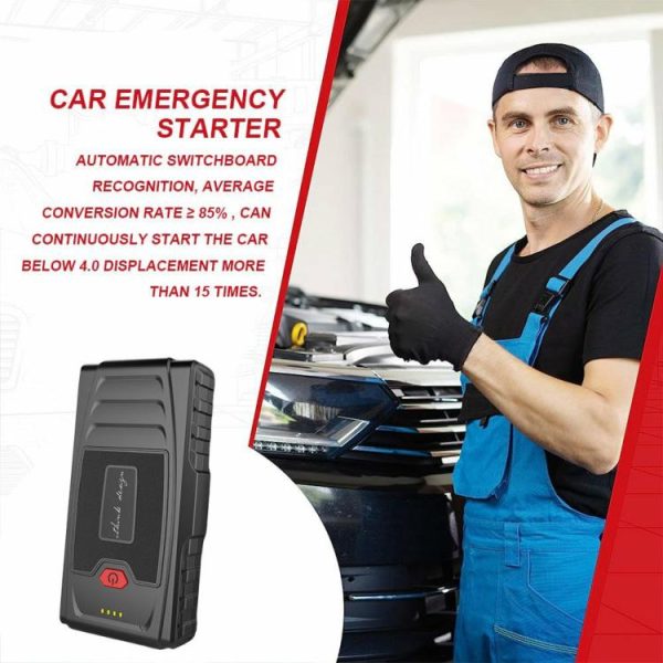 12V Battery Charger 9800mAh Car Booster Charger Peak 600 A Car Emergency Booster  |  Jump Starter & Inverters Car Electronics Jump Starter & Inverters