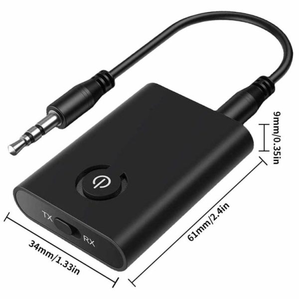 2 in 1 Audio Transmitter 600MAH Bluetooth-compatible 5.0 Wireless Audio Receiver  |  Car Charger Car Charger Car Charger