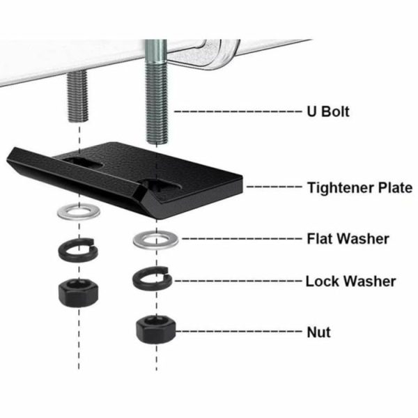 2 Inch Anti-Rattle Stabilizer Heavy Duty Hitch Tightener Trailer Couplings Parts  |  Others Motorcycle Others