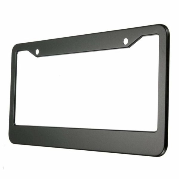 2pcs 12in x 6in Stainless Steel Car Auto License Plate Frame Covers Kit  |  Others Motorcycle Others