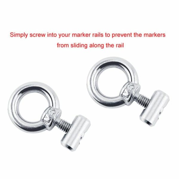 2PCS M4 Lifting Eye Nut Fastener 304 Stainless Steel M4 Tent Stopper Track Mount  |  Others Motorcycle Others