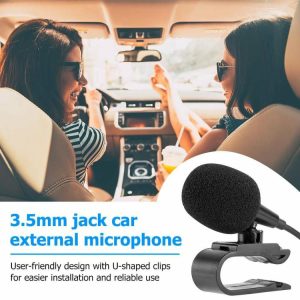 3.5mm Jack Car Microphone Stereo Plug Wired External Mic for PC Auto Radio  |  Others Electronics Car Electronics Others Electronics