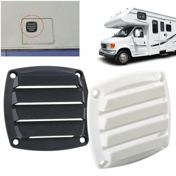 3 Inch Louvered Flush Thru Vent ABS Plastic Louvered Vents for Boat Marine Yacht  |  Others Motorcycle Others