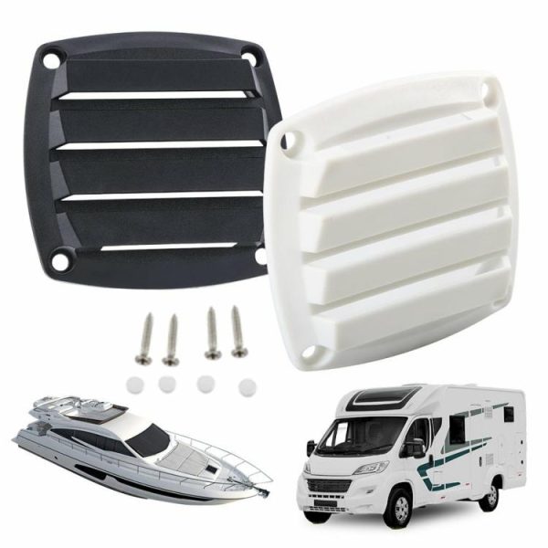 3 Inch Louvered Flush Thru Vent ABS Plastic Louvered Vents for Boat Marine Yacht  |  Others Motorcycle Others