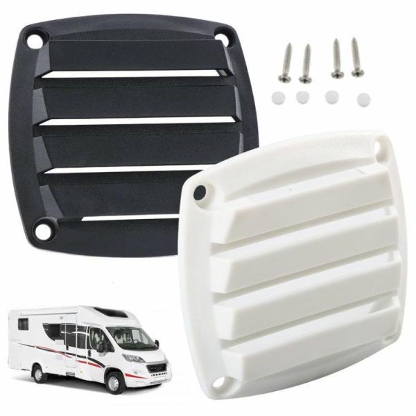 3 Inch Louvered Flush Thru Vent ABS Plastic Louvered Vents for Boat Marine Yacht  |  Others Motorcycle Others