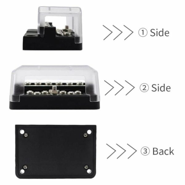 32V Car Marine 12 Way Negative Bus Bar Modular Design for ATP Fuse Blocks  |  Others Motorcycle Others