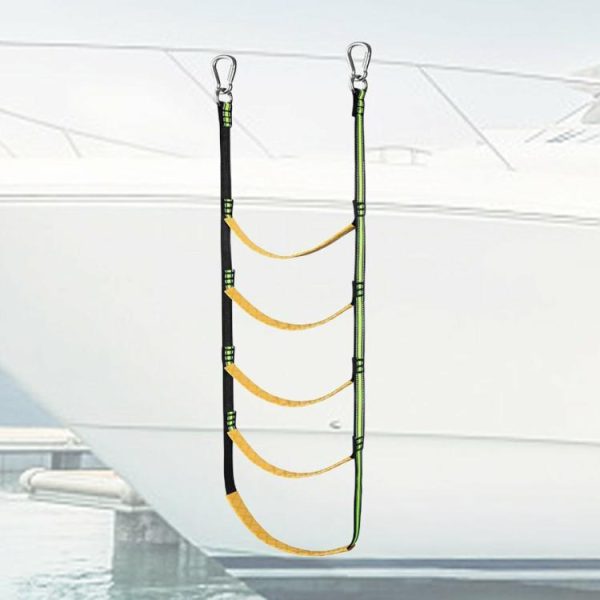 3/4/5 Step Assist Boat Folding Ladder Stretchable Swim Ladder for Sailboat Yacht  |  Others Motorcycle Others