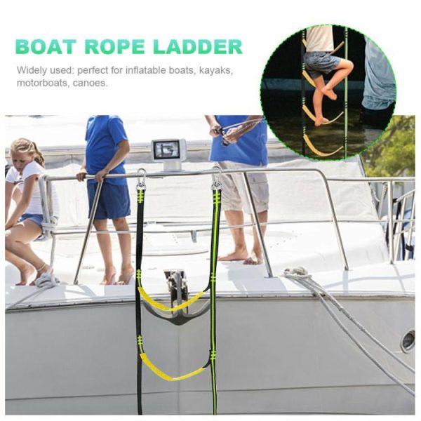 3/4/5 Step Assist Boat Folding Ladder Stretchable Swim Ladder for Sailboat Yacht  |  Others Motorcycle Others