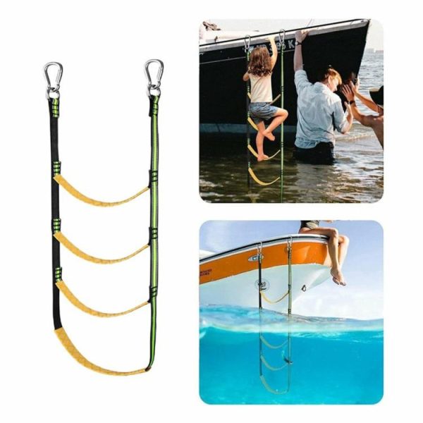 3/4/5 Step Assist Boat Folding Ladder Stretchable Swim Ladder for Sailboat Yacht  |  Others Motorcycle Others