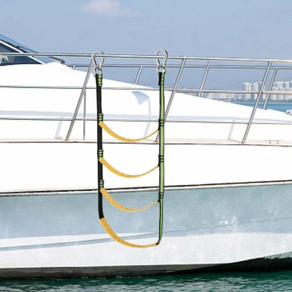 3/4/5 Step Assist Boat Folding Ladder Stretchable Swim Ladder for Sailboat Yacht  |  Others Motorcycle Others