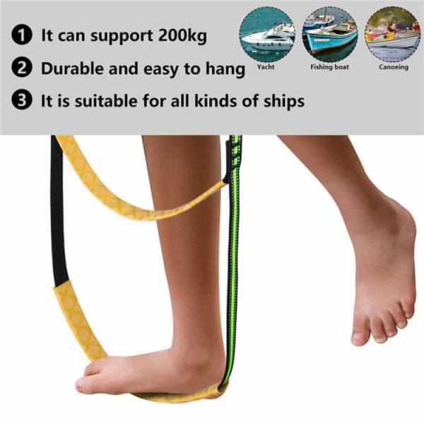 3/4/5 Step Assist Boat Folding Ladder Stretchable Swim Ladder for Sailboat Yacht  |  Others Motorcycle Others