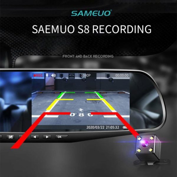 4.3Inch Car DVR HD 1080P Dual Lens Auto Video Camera Night Vision Loop Recording  |  Navigation & Recor Car Electronics Navigation & Recor