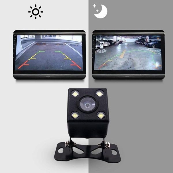 4/12LED Auto Parking Monitor 170 Degree View Angle Backup Camera IP66 Waterproof  |  Navigation & Recor Car Electronics Navigation & Recor