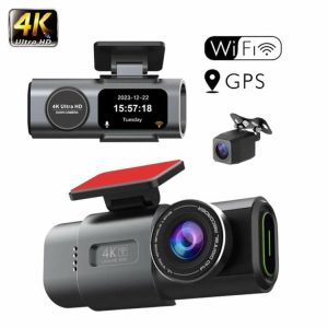 4K+1080P Car Video Recorder G-Sensor Dual Lens Car Camcorder WiFi Night Vision  |  Navigation & Recor Car Electronics Navigation & Recor