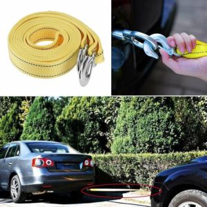 4m/13ft 5 Tons Car Van Tow Rope Heavy Duty Road Recovery Pull Towing Strap  |  Others Motorcycle Others