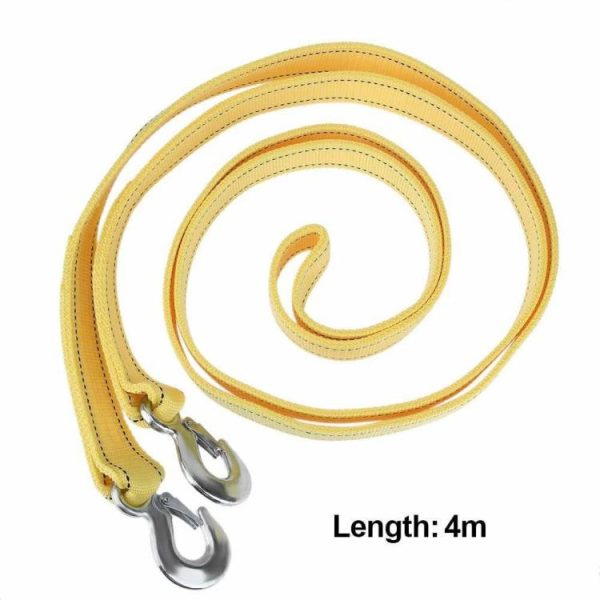 4m/13ft 5 Tons Car Van Tow Rope Heavy Duty Road Recovery Pull Towing Strap  |  Others Motorcycle Others