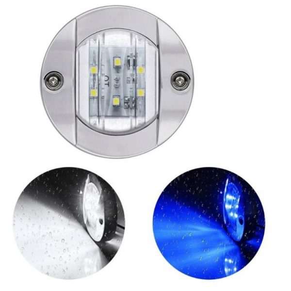 4Pcs Anchor Lights Round Navigation Bulb for Pontoon Fishing Boat Kayak Sailboat  |  Others Motorcycle Others