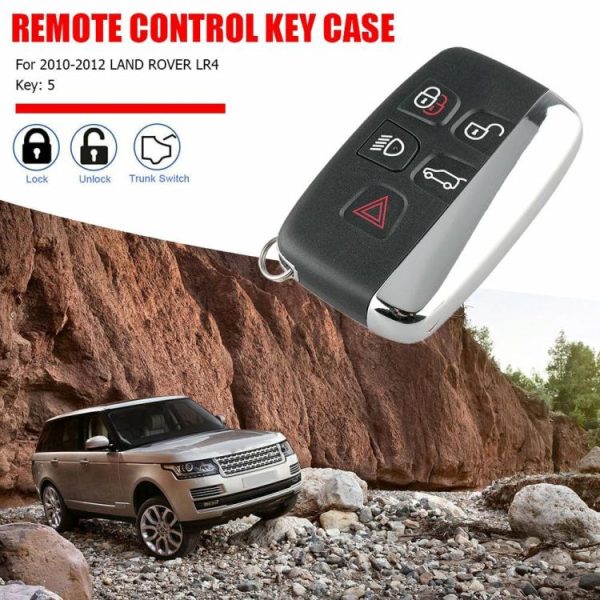 5 Buttons Car Key Case Fob Shell for LAND ROVER LR4 Range Rover Sport Evoque  |  Video Players & Stereo Car Electronics Others Electronics