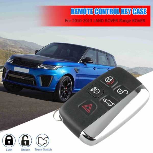 5 Buttons Car Key Case Fob Shell for LAND ROVER LR4 Range Rover Sport Evoque  |  Video Players & Stereo Car Electronics Others Electronics