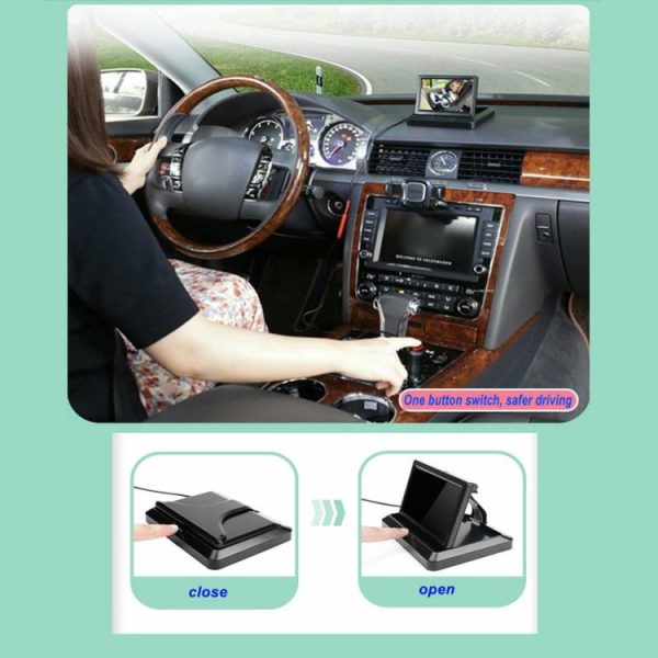 5 Inch Baby Car Mirror Foldable Rearview Baby Camera 8 LED 150 Degree View Angle  |  Navigation & Recor Car Electronics Navigation & Recor