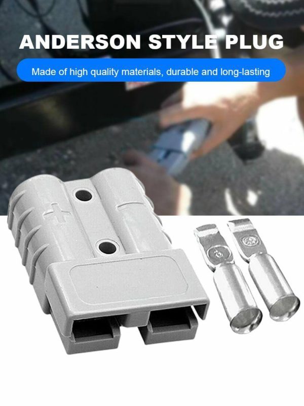 50A Anderson Style Plug 12-24V DC Anderson Plug Connector Automobile Power Tools  |  Others Motorcycle Others