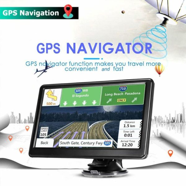 7 Inch HD Car GPS 256MB+16G GPS Navigation FM Transmitter Touch Screen USB TF 3D  |  Navigation & Recor Car Electronics Navigation & Recor