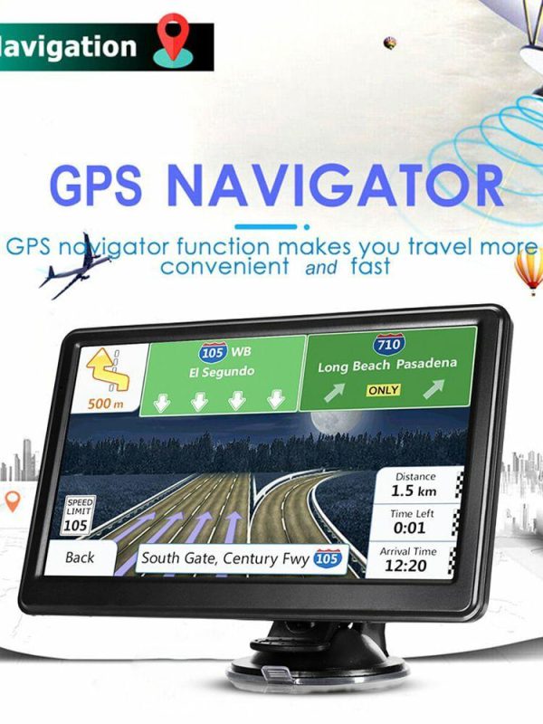 7 Inch HD Car GPS 256MB+16G GPS Navigation FM Transmitter Touch Screen USB TF 3D  |  Navigation & Recor Car Electronics Navigation & Recor