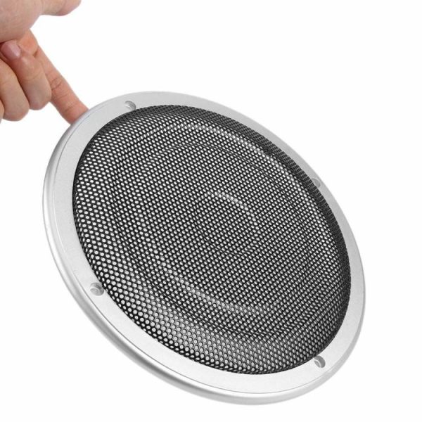 8inch Car Stereo Speaker Metal Mesh Subwoofer Protective Grill Cover Guard  |  Video Players & Stereo Car Electronics Black