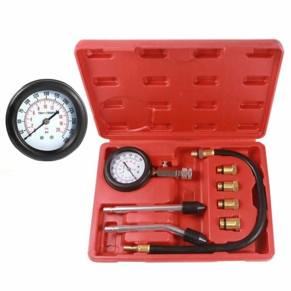 8Pcs Automotive Tool Gauge Alloy Cylinder Tester Copper for Car Motorcycle Truck  |  Maintenance & Care Maintenance & Care Maintenance & Care