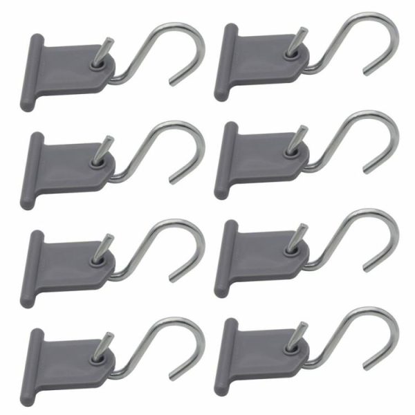 8Pcs Camping Awning Hooks S-shaped RV Awning Hooks RV Caravan Camper Accessories  |  Others Motorcycle Others