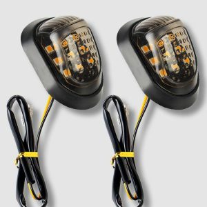 A Pair 9LED Turning Light Lightweight Turn Signal Light for Bicycles Streetbikes  |  Replacement Parts Motorcycle Motorcycle Lights