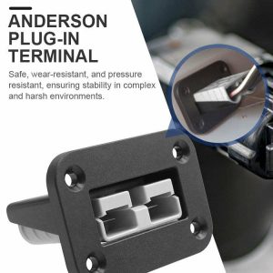 Anderson Panel Plug 50 Amp Mount Bracket Panel Shell Waterproof for Caravan Auto  |  Others Motorcycle Others