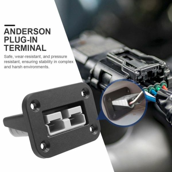 Anderson Panel Plug 50 Amp Mount Bracket Panel Shell Waterproof for Caravan Auto  |  Others Motorcycle Others