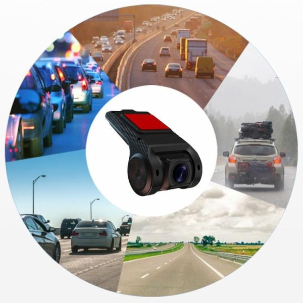 Auto Video Camera Loop Recording Car Camcorder 120 Degree View Angle for Android  |  Navigation & Recor Car Electronics Navigation & Recor